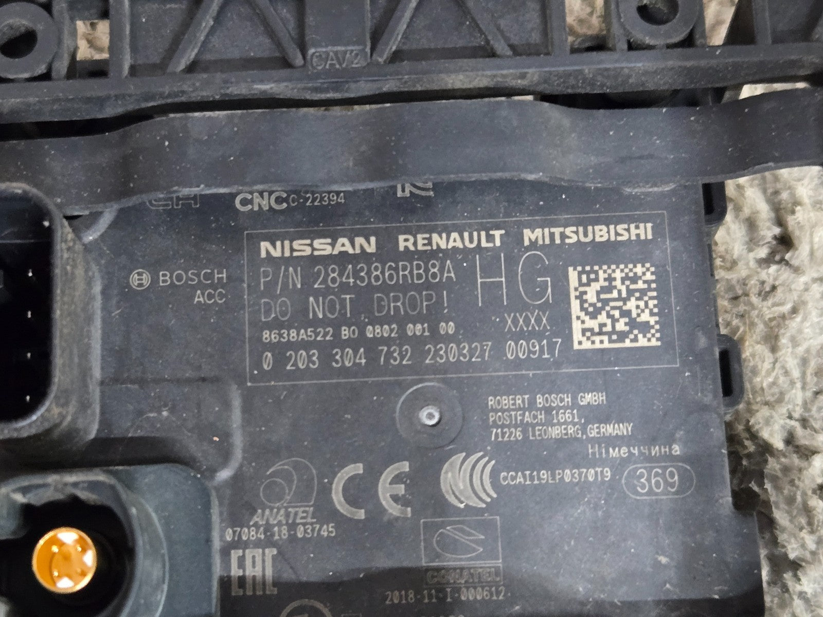 2021 - 2025 Nissan Rogue Cruise Control Distance Sensor 28438-6RB8A OEM #HG