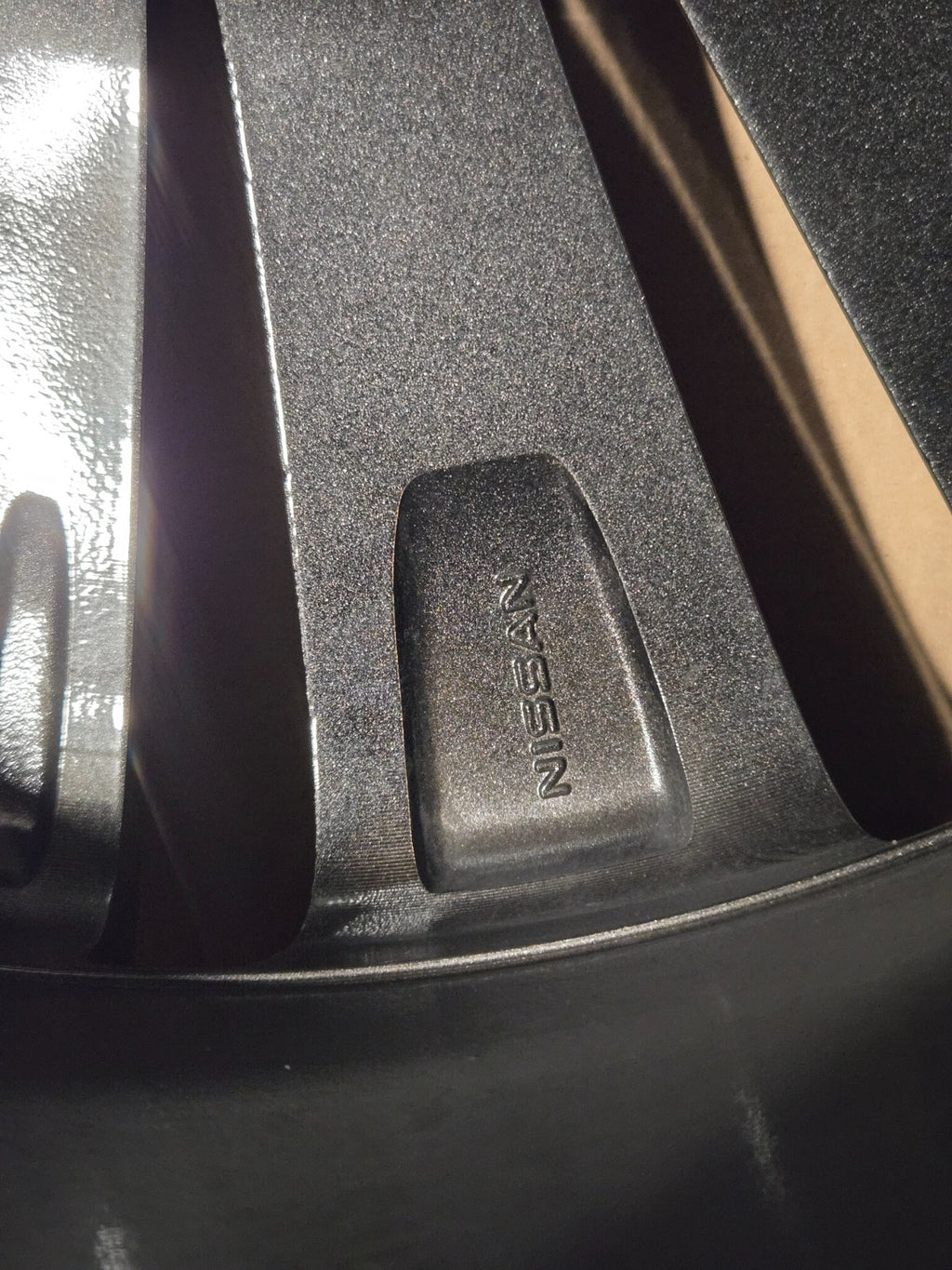 Infiniti QX80 4030S-IP228B IP 22X8 BLACK MONOGRAM WHEEL RIM OEM