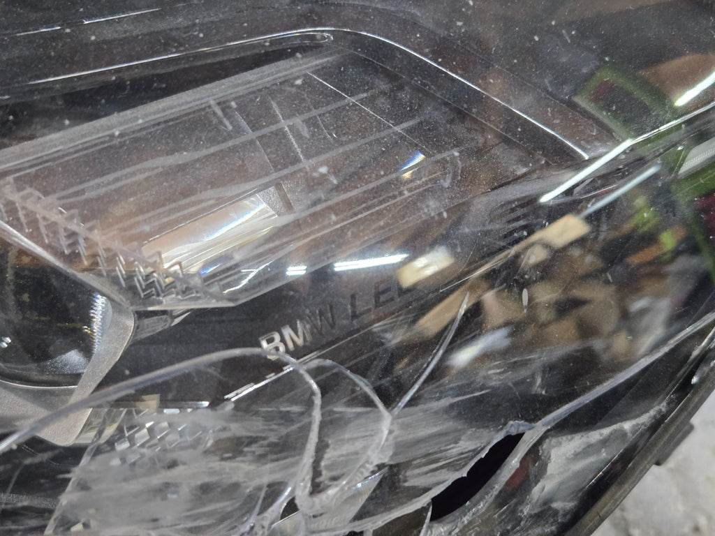 2022 2023 BMW X3 X4 G01 G02 Headlight Full LED Front Left Driver Black OEM