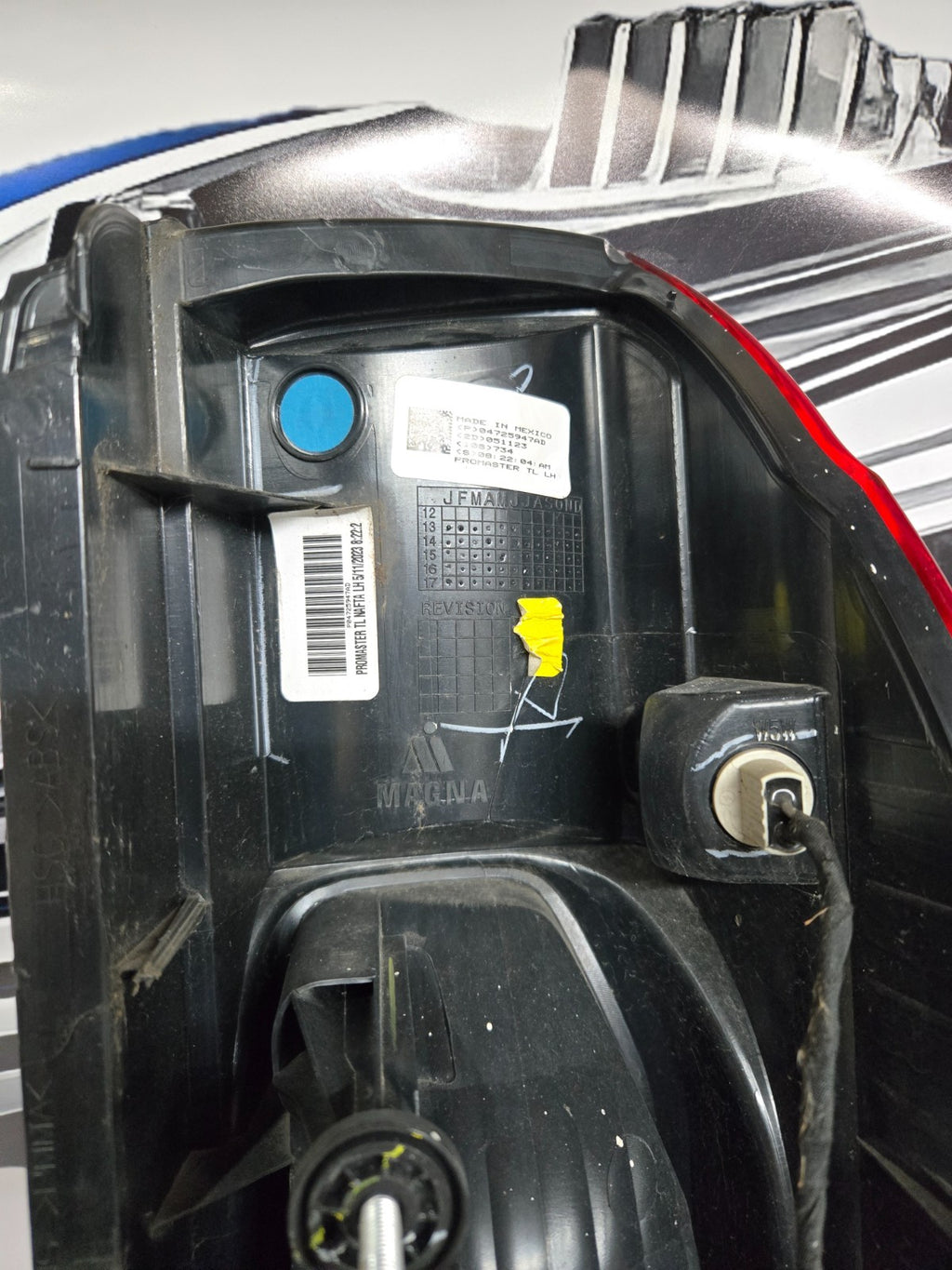 2014-2020 Dodge Ram ProMaster 1500 2500 3500 LH Rear Left Driver Tail Light OEM