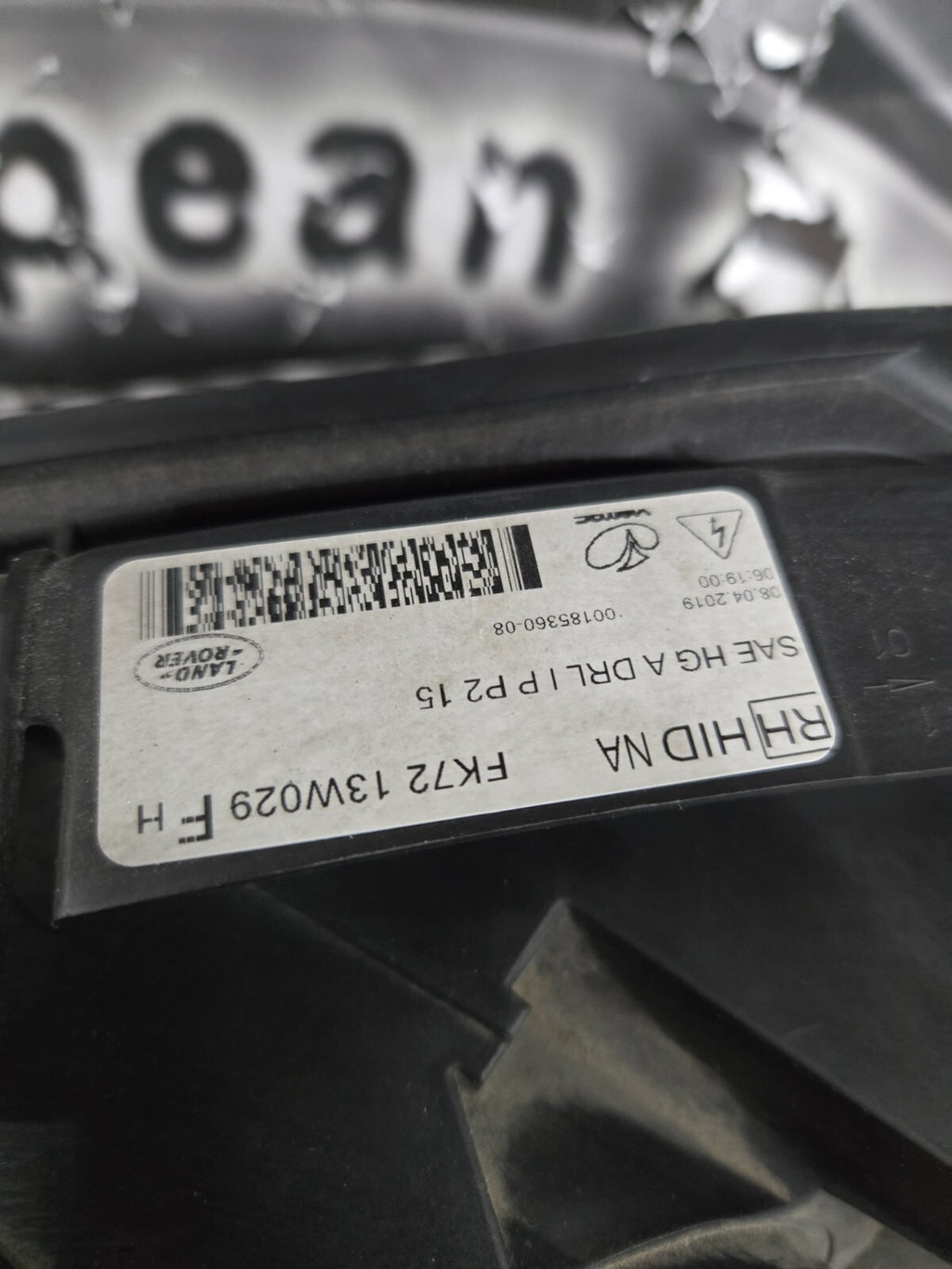 2015-2019 LAND ROVER DISCOVERY SPORT RIGHT RH XENON HID HEADLIGHT ASSEMBLY OEM