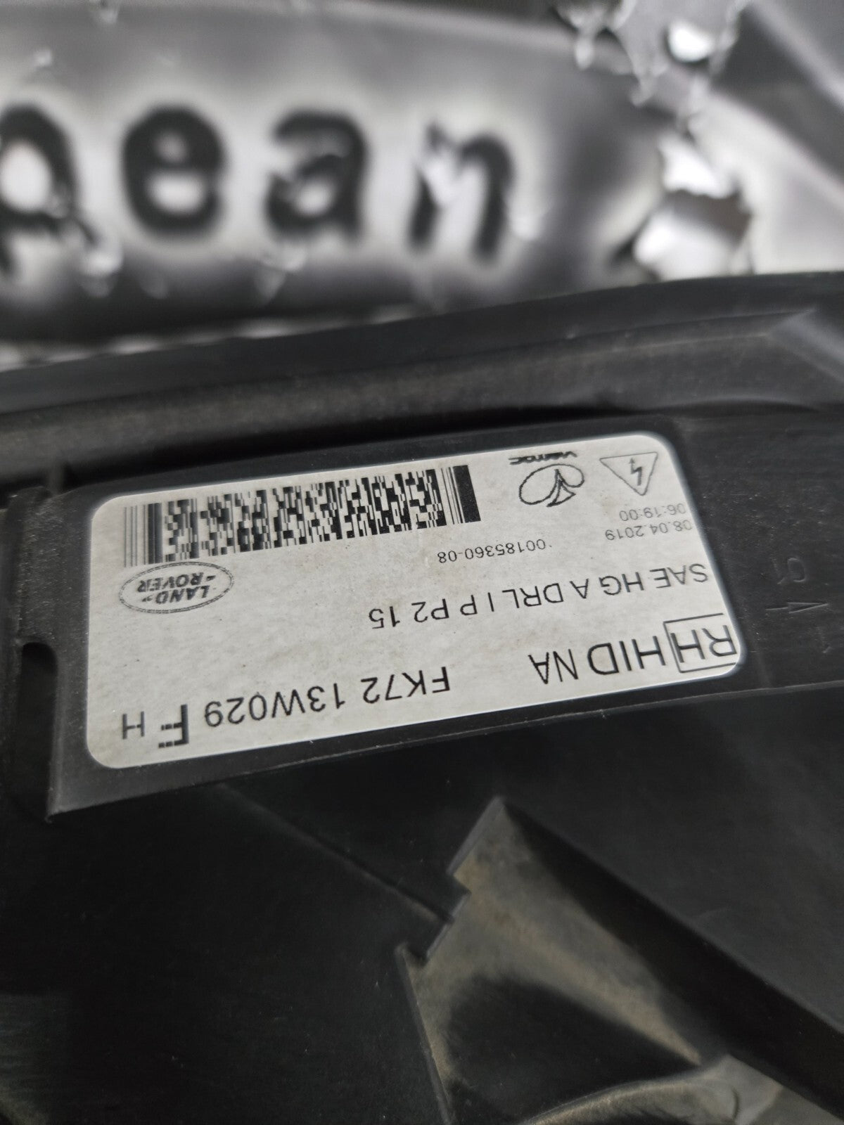 2015-2019 LAND ROVER DISCOVERY SPORT RIGHT RH XENON HID HEADLIGHT ASSEMBLY OEM