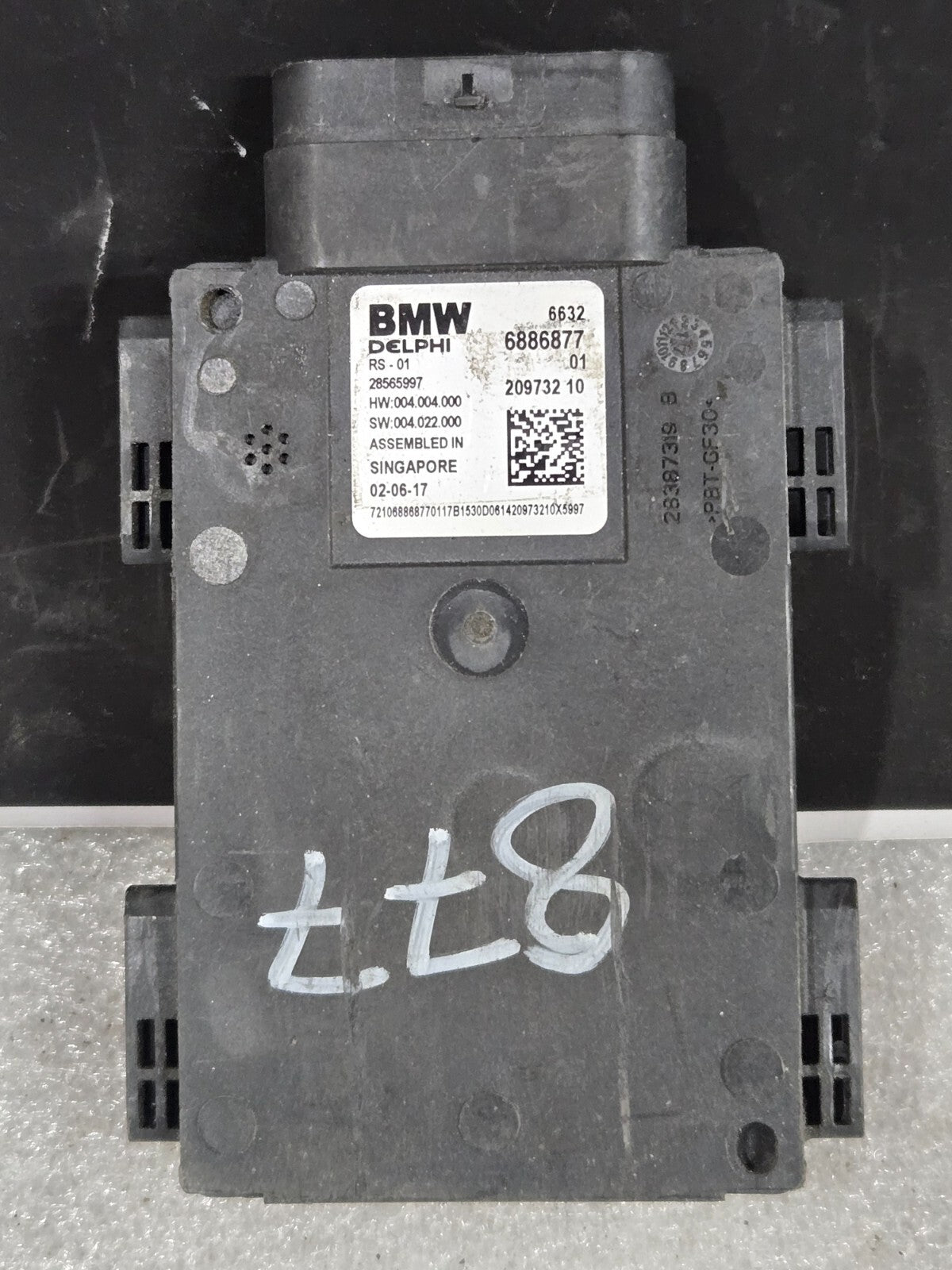 2016-2020 BMW 5 7 X3 X4 REAR BLIND SPOT RADAR SENSOR CONTROL MODULE OEM 6886877