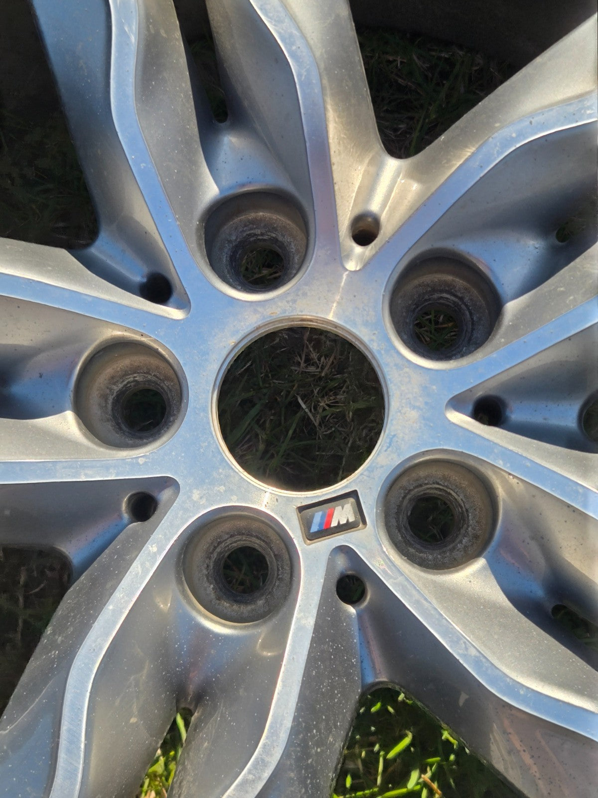 BMW X Series X1 X2 7850456 Machined Charcoal Wheel Rim M Sport 18" OEM 7850456