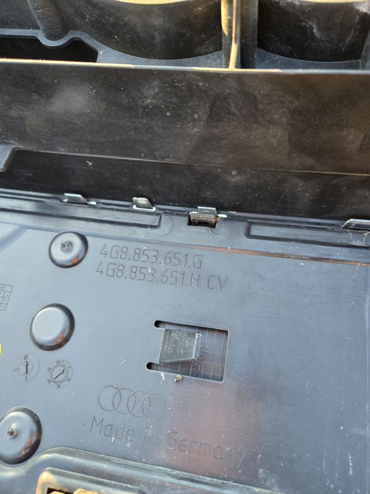 2016 2017 2018 AUDI A7 QUATTRO FRONT BUMPER NEAR COMPLETE OEM 4G8807437AH