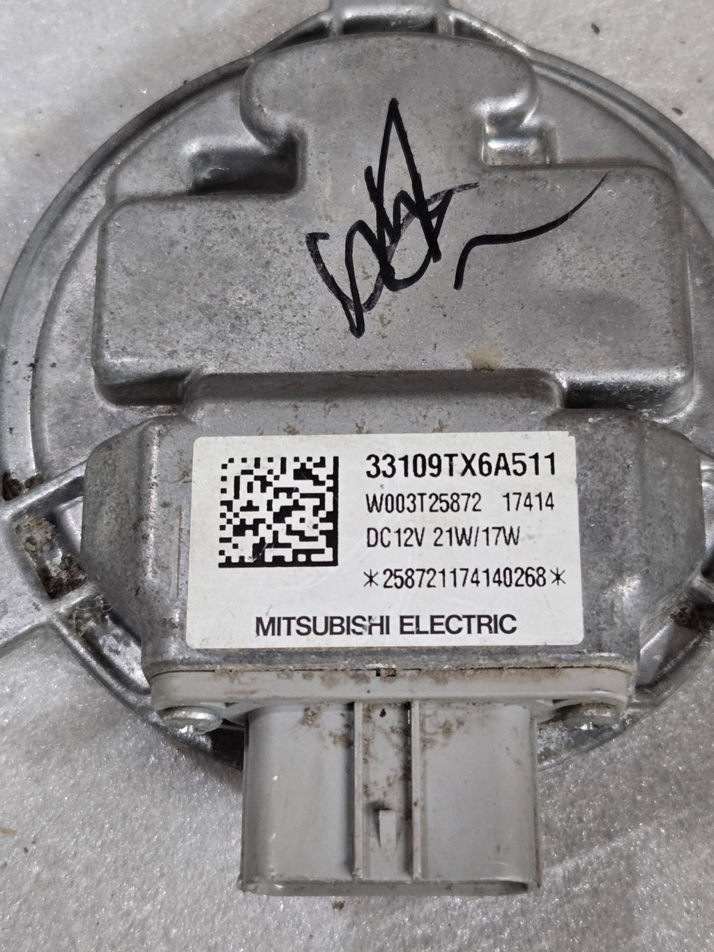 2016 - 2018 Acura RDX Headlight Ballast Module Computer 33109TX6A511 OEM