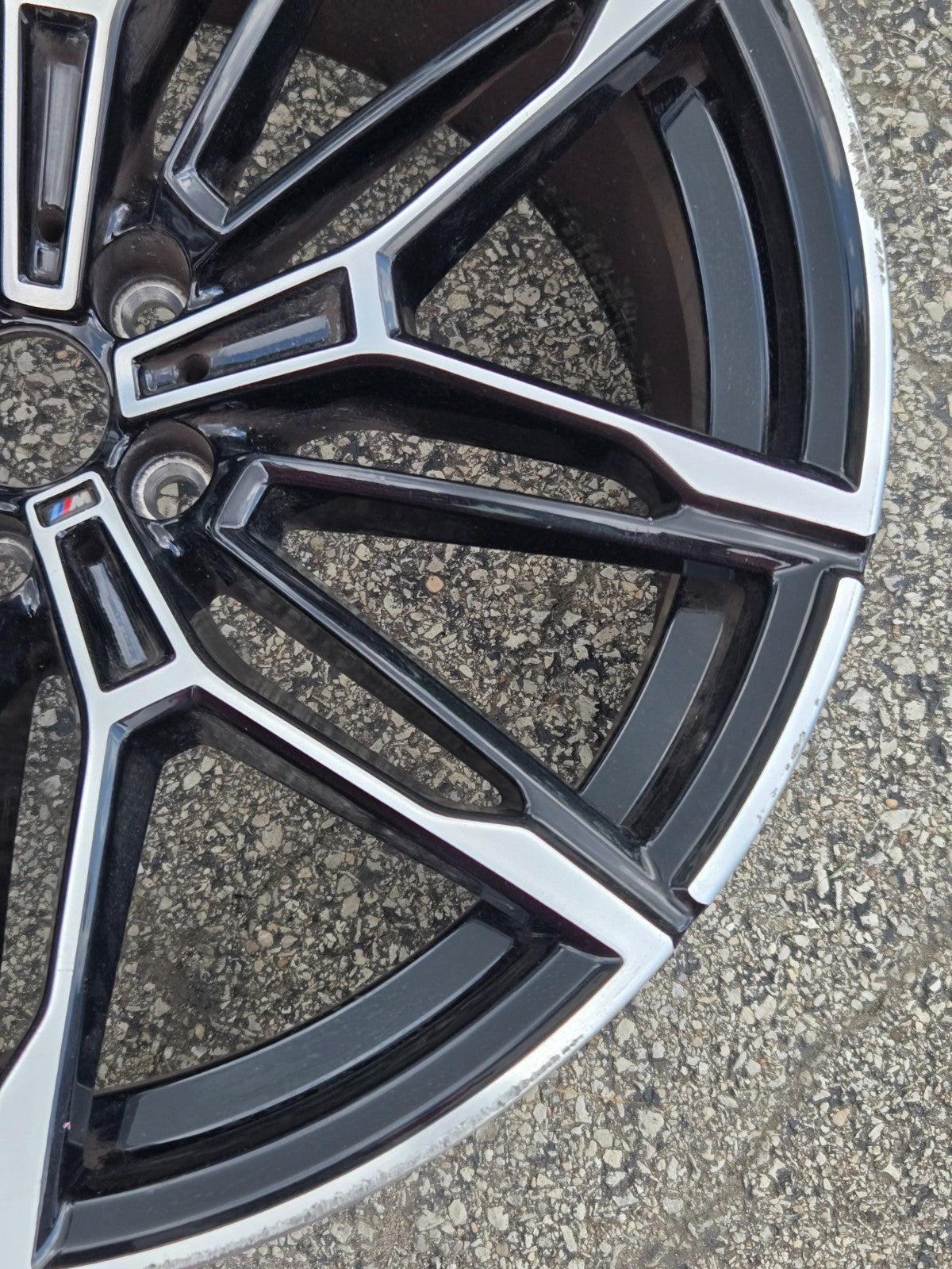 2021-2024 M4 M3 Rear BMW Polished Black/Silver OEM Wheel 20” Factory Rim 7882870