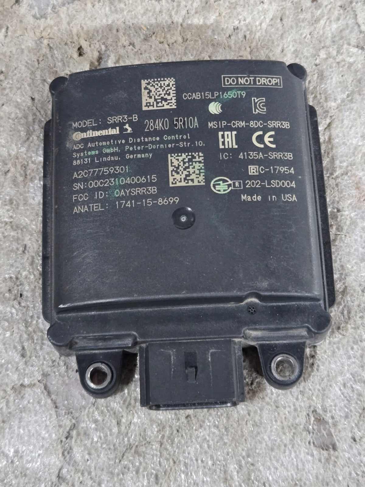 2021-2024 NISSAN KICKS REAR BLIND SPOT MONITOR RADAR SENSOR 284K0-5R10A OEM