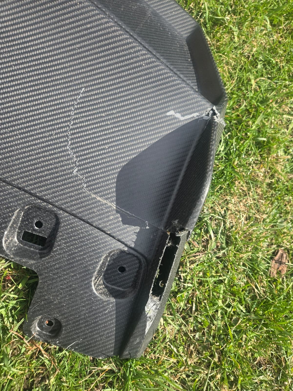 2022-2023 Lamborghini Huracan STO Rear Lower Diffuser Carbon Fiber 4T3825503 OEM