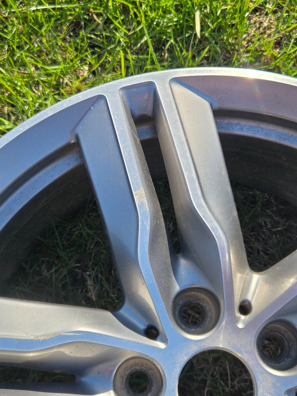 BMW X Series X1 X2 7850456 Machined Charcoal Wheel Rim M Sport 18" OEM 7850456