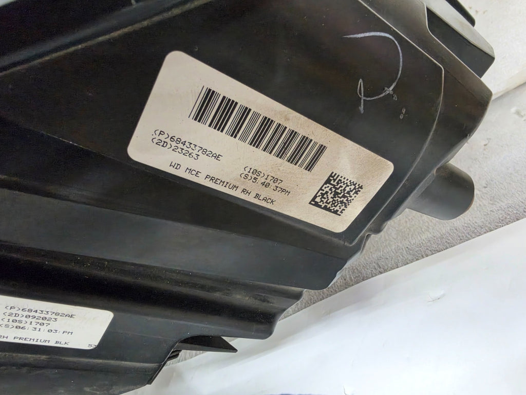 2021-2025 Dodge Durango Right RH Full LED Black Headlight OEM 68433782AE