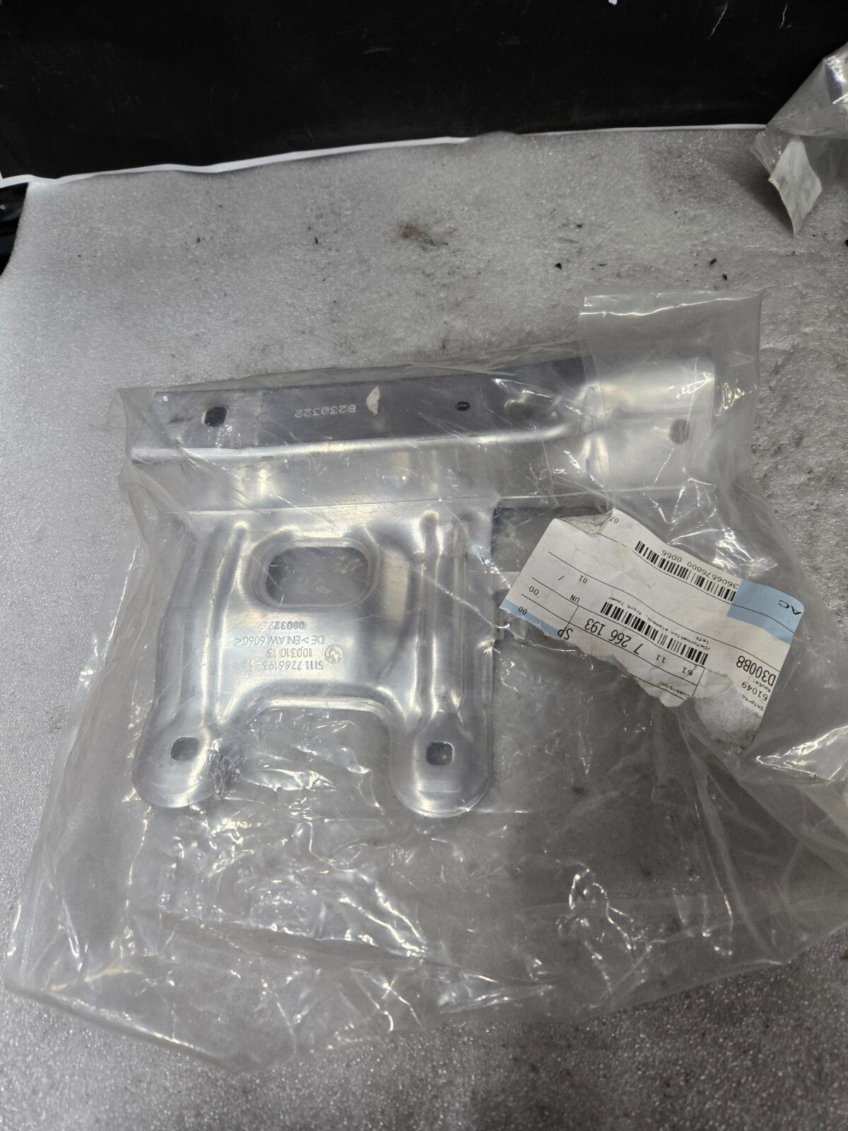 2012-2018 BMW F30 Front Bumper Support Bracket Lower Brace Left Driver OEM