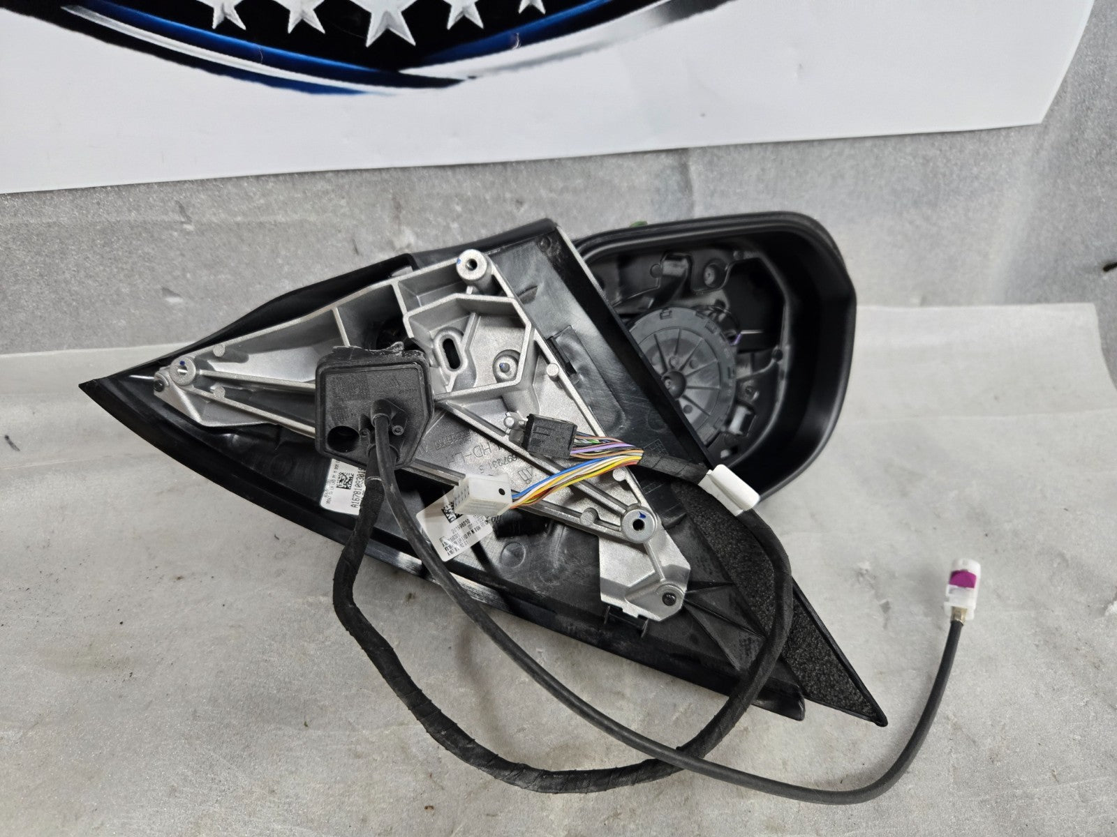 2020-2023 Mercedes GLS 450 X167 Left LH BARE Mirror Assembly OEM 1678109301