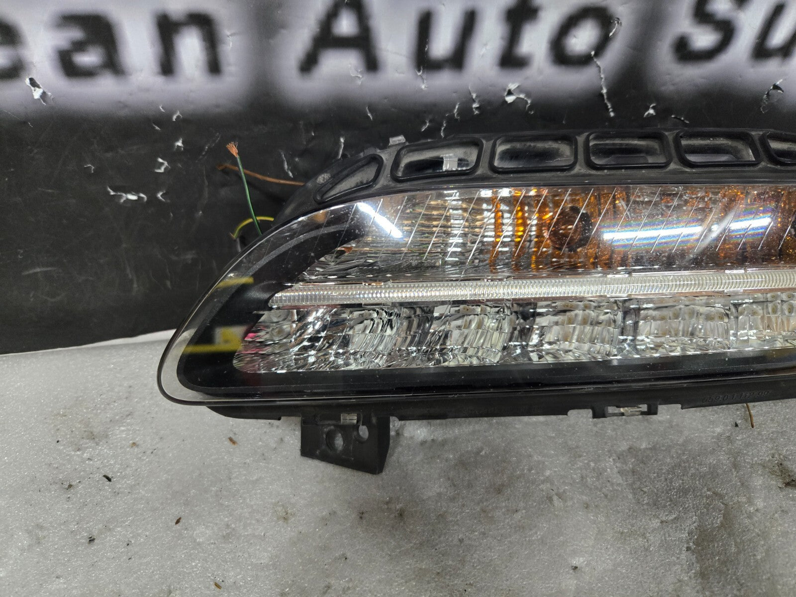 2010 - 2013 PORSCHE PANAMERA FRONT LEFT DRIVER SIDE FOG LIGHT LAMP OEM 970631081