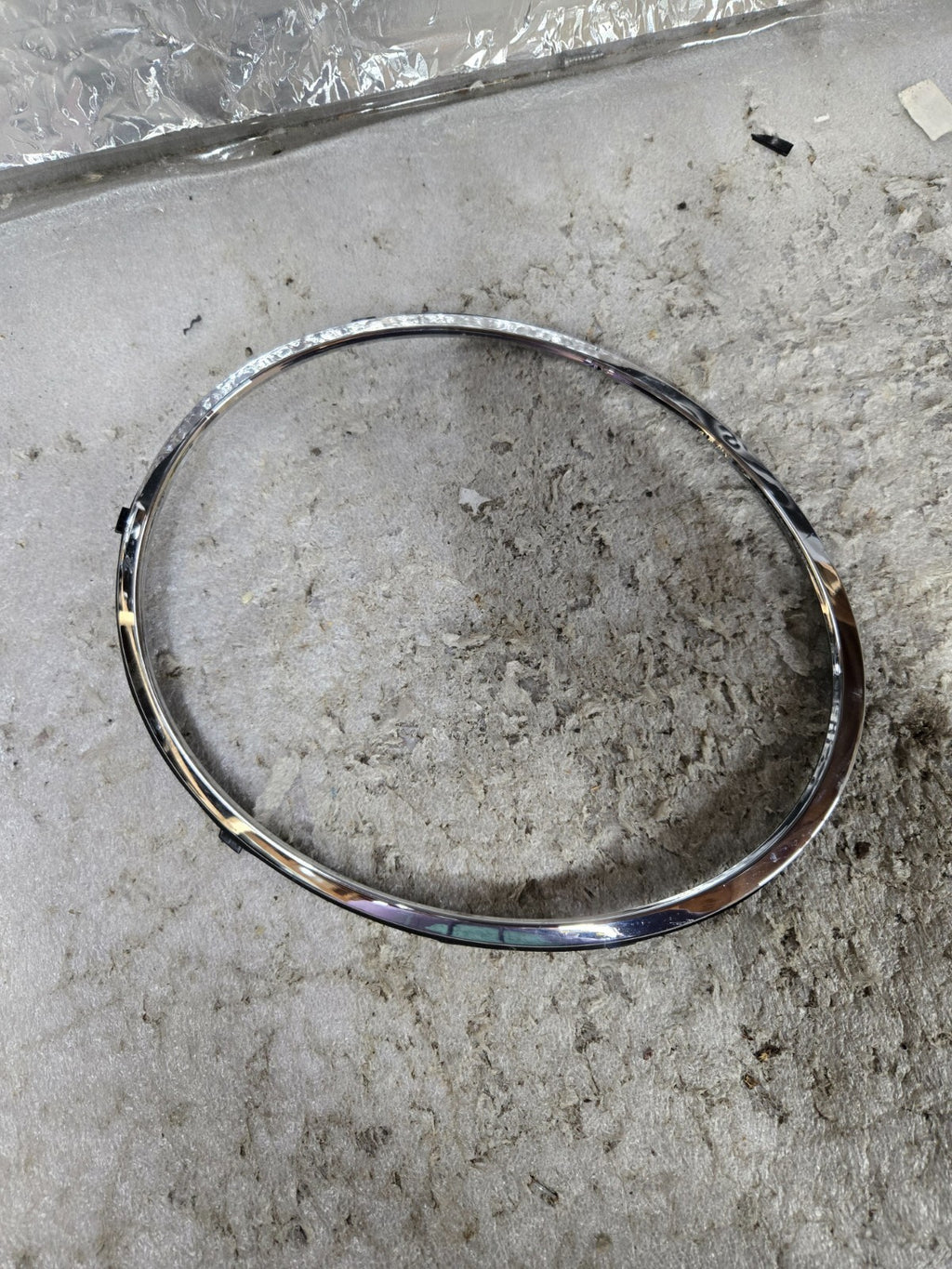 2020-2022 Bentley Flying Spur Left Big Headlight Trim Ring 3SE807833 OEM
