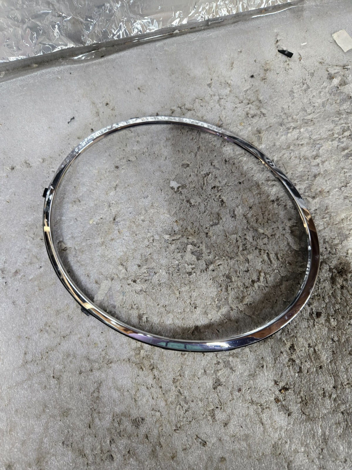 2020-2022 Bentley Flying Spur Left Big Headlight Trim Ring 3SE807833 OEM