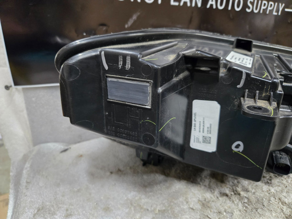 2016-2023 Tesla Model X UP LEVEL LED Headlight L Left Driver Side OEM W/Module