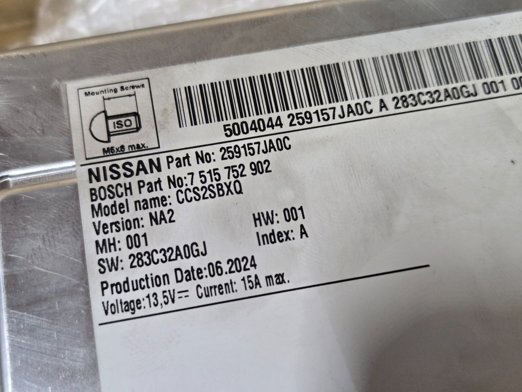 Genuine Nissan Control Assembly - 25915-7JA1B OEM