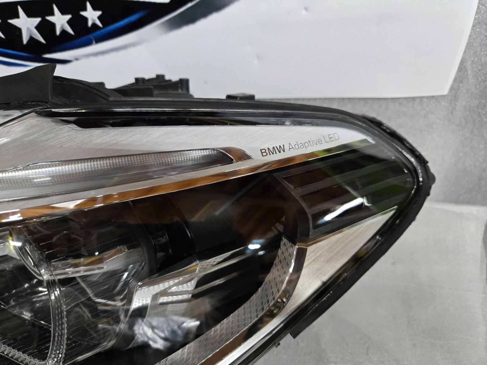 2017-2020 BMW 5 SERIES G30 FULL LED ADAPTIVE HEADLIGHT LEFT 7439197-04 OEM