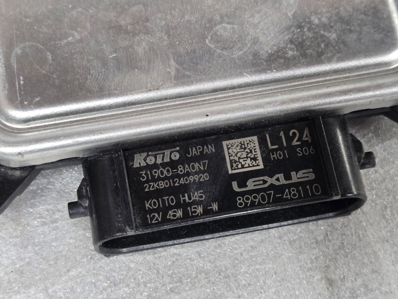 2023 - 2025 Lexus RX350 LED Headlight Ballast Control Module 8990748110 OEM