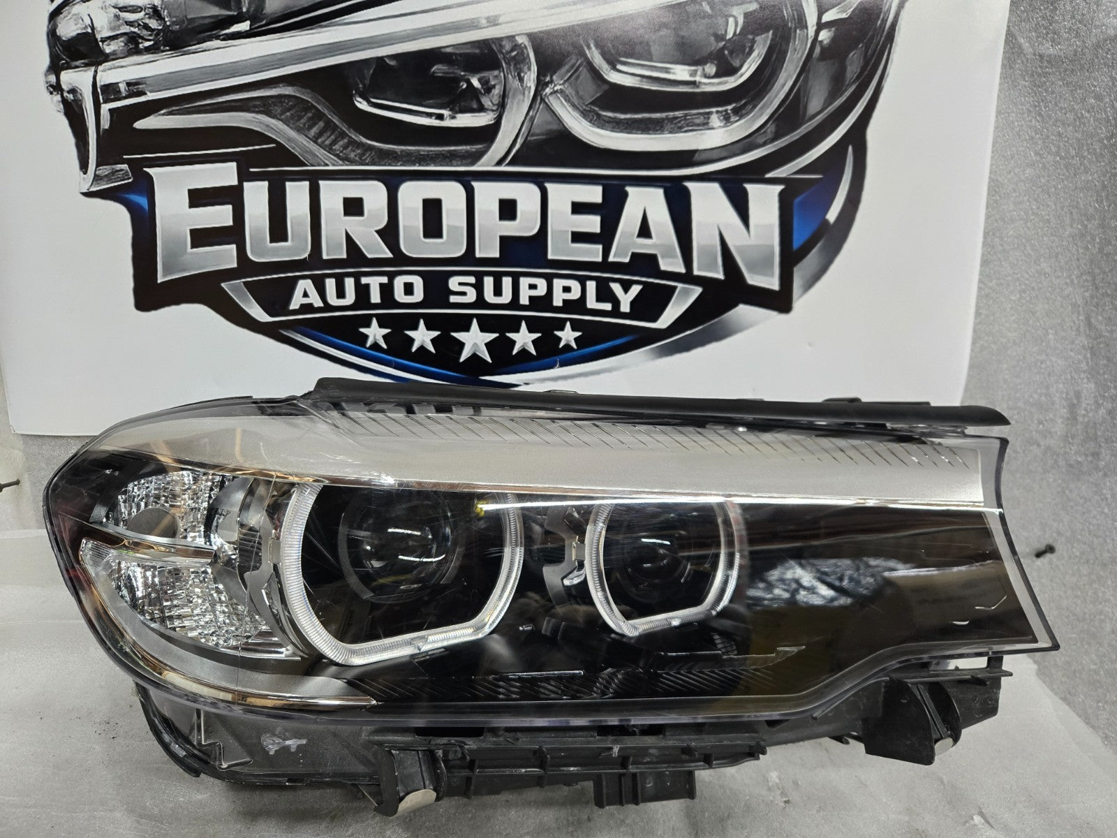 2017-2020 BMW 5-SERIES 530i 540i G30 RIGHT RH LED HEADLIGHT AFTERMARKET 8499120