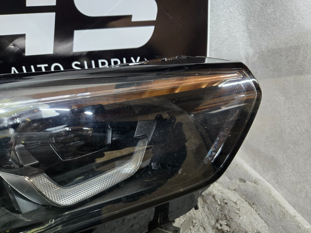 2019-2023 BMW X5 X6 G05 G06 PASSENGER RIGHT RH HEADLIGHT LED CHROME OEM 7933338
