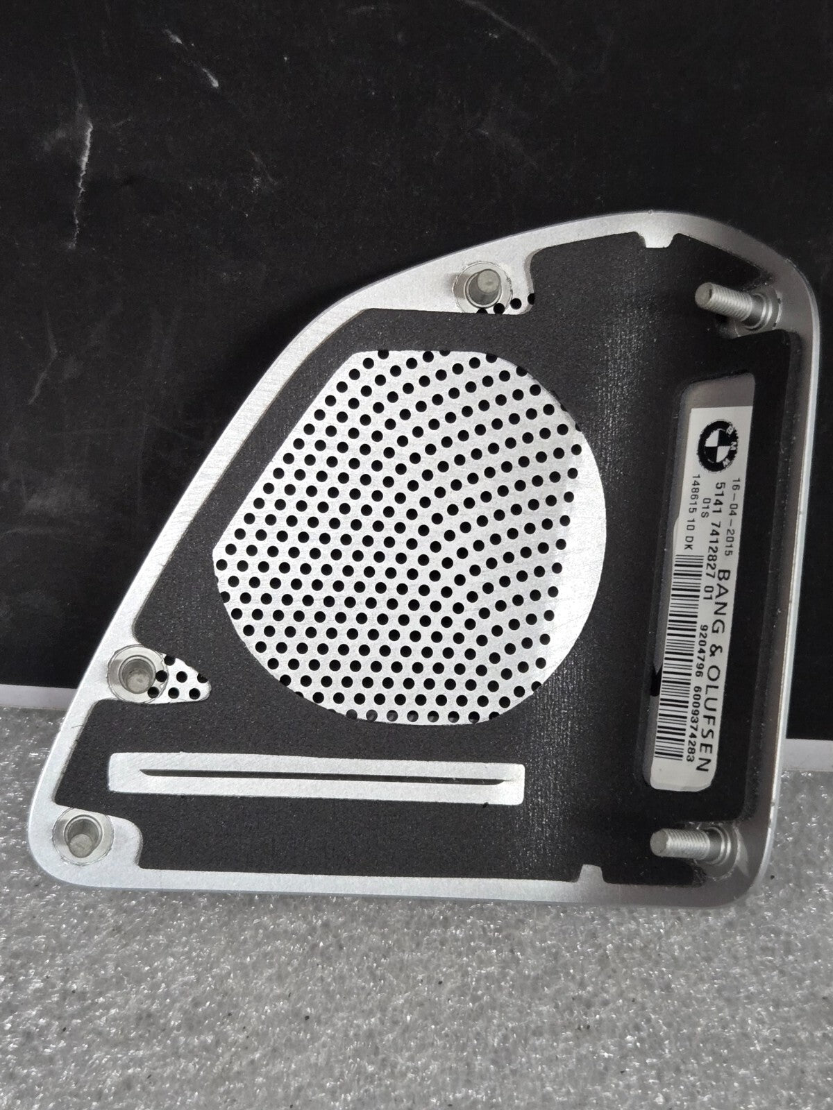 BMW X6 F16 M F86 Bang Olufsen Speaker Panel Cover 51417412827 ORIGINAL OEM