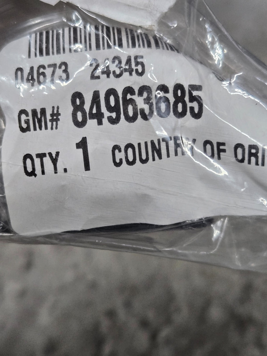 Genuine General Motors OEM Bracket 84963685 NEW