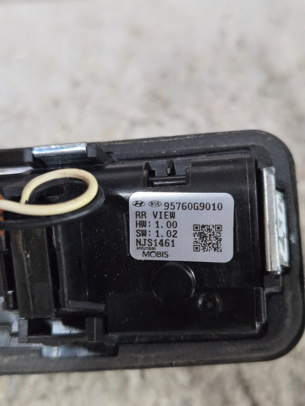 2020-2022 Genesis G70 Rear View Back Up Parking Assist Camera Release Handle OEM