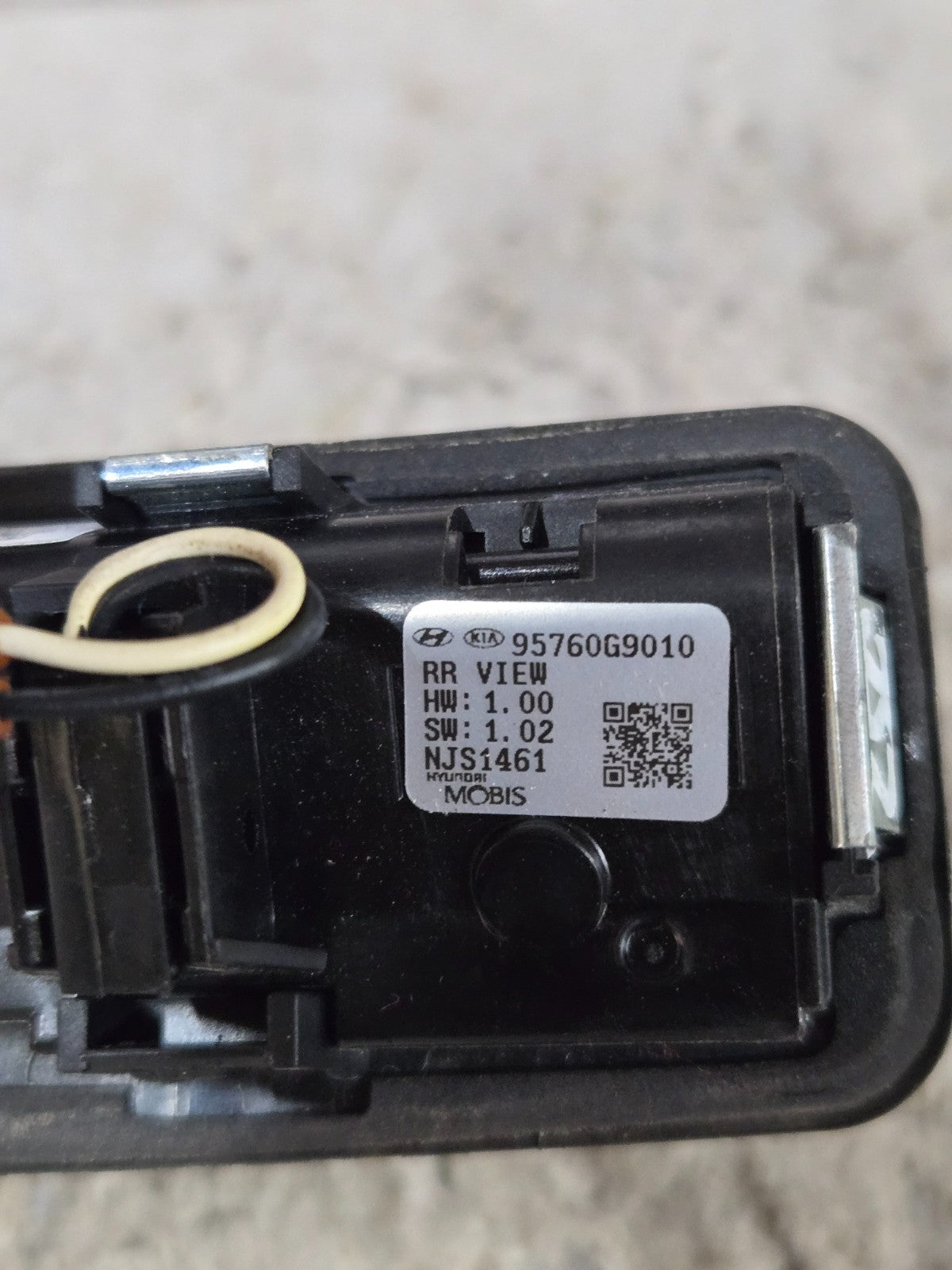 2020-2022 Genesis G70 Rear View Back Up Parking Assist Camera Release Handle OEM