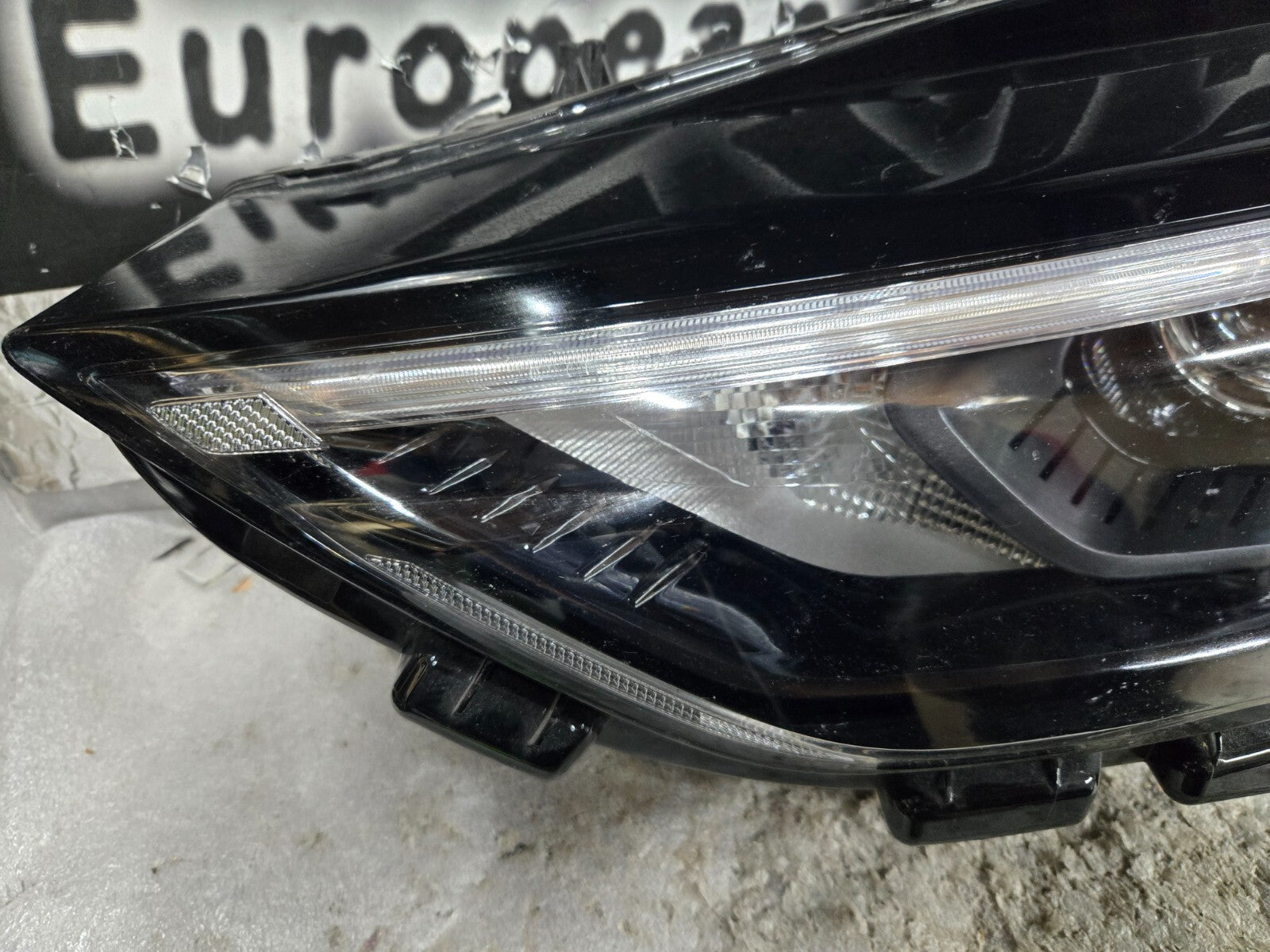 2019-2023 FORD EDGE SPORT BLACK BEZEL LEFT DRIVER LH LED HEADLIGHT OEM