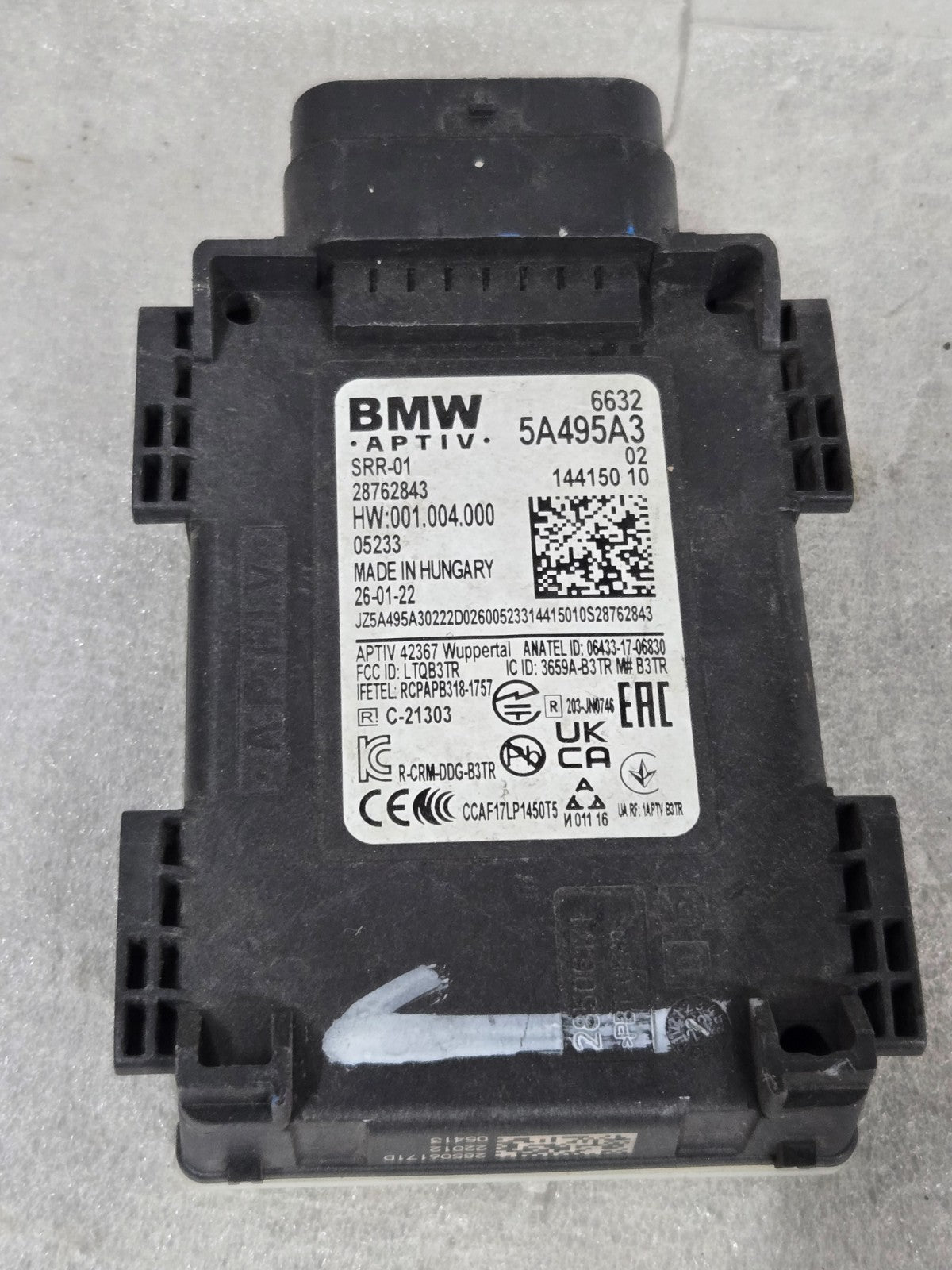 2019-2023 BMW X7 G07 REAR RIGHT/LEFT BLIND SPOT SENSOR MODULE 66325A495A3 OEM