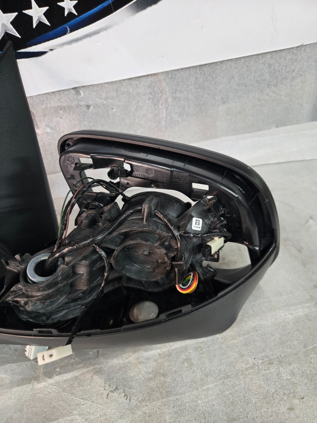 2020-2025 MERCEDES-BENZ W167 GLE LEFT LH DOOR MIRROR SHELL COVER OEM A1678107104