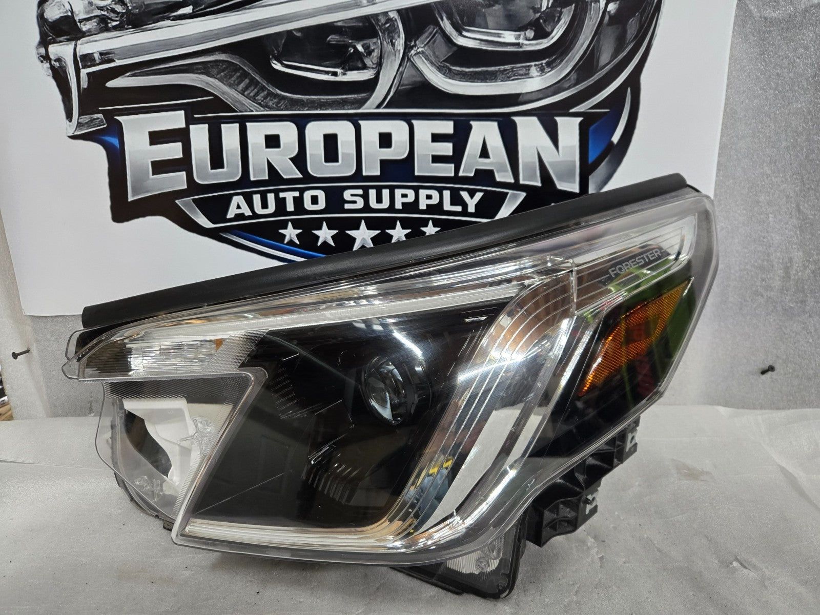2022-2024 Subaru Forester Left LH Driver Side LED Chrome Headlight OEM