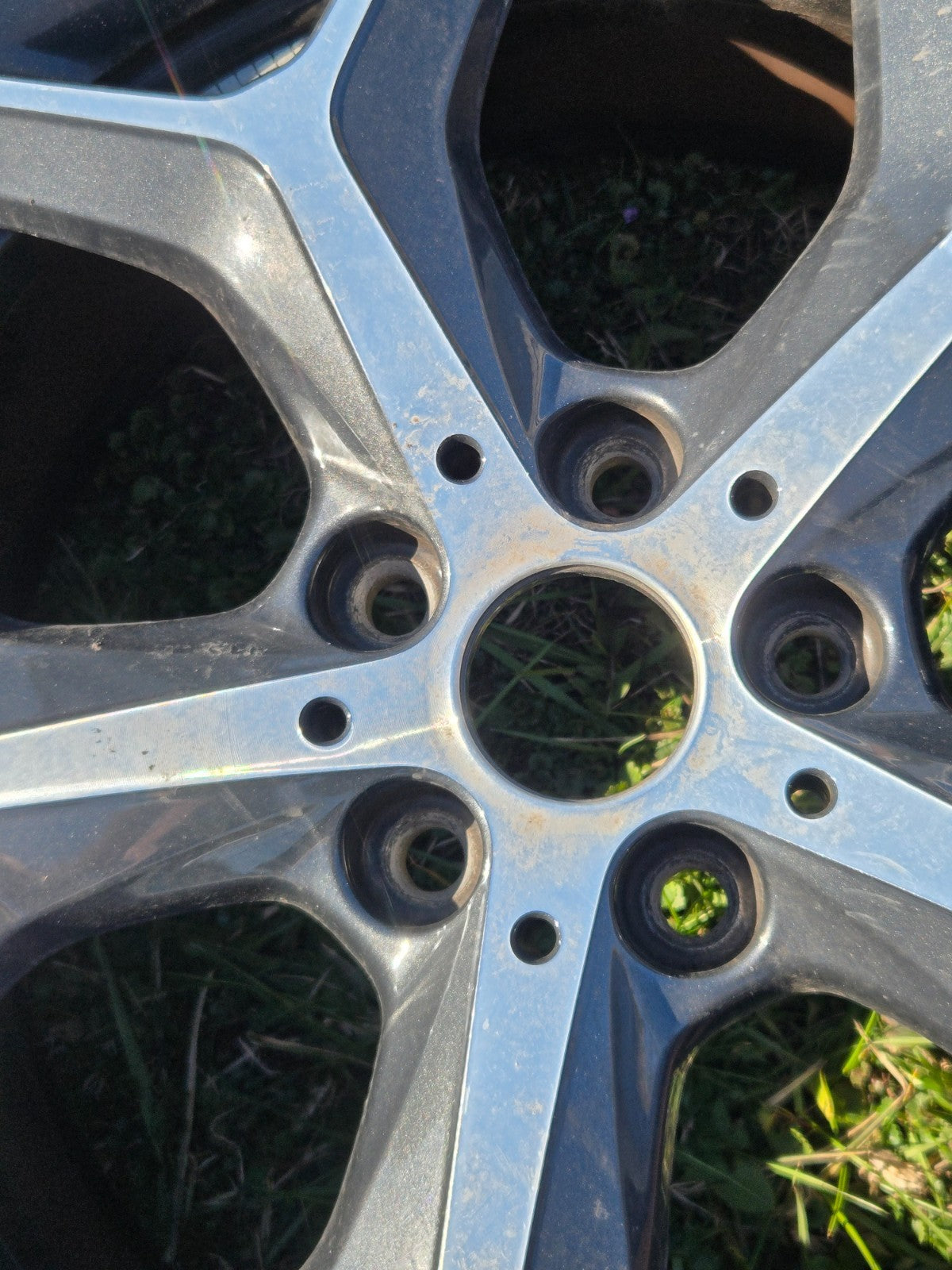2018 BMW X1 Wheel Rim 18''x7.5'' Alloy 5 Y Spoke Factory OEM 6856070