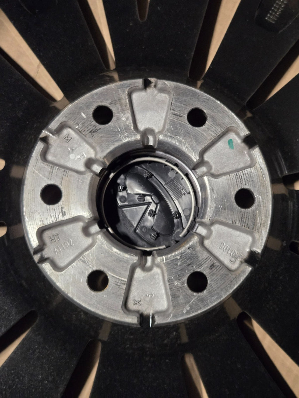 Infiniti QX80 4030S-IP228B IP 22X8 BLACK MONOGRAM WHEEL RIM OEM