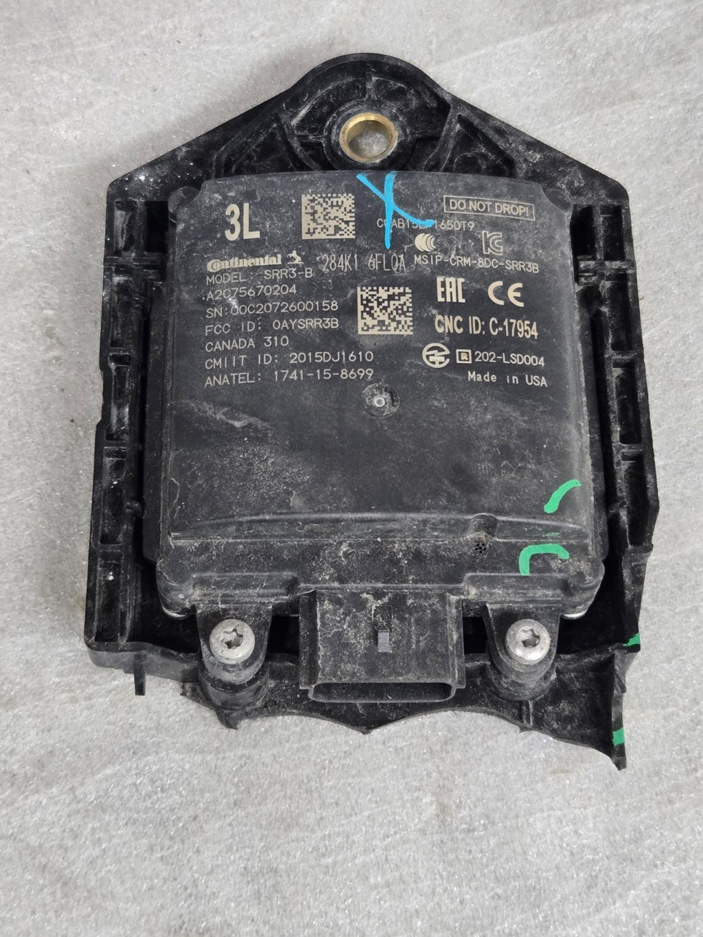 2017-2020 Nissan Rogue Left Blind Spot Sensor Radar Module 284K16FL0A OEM