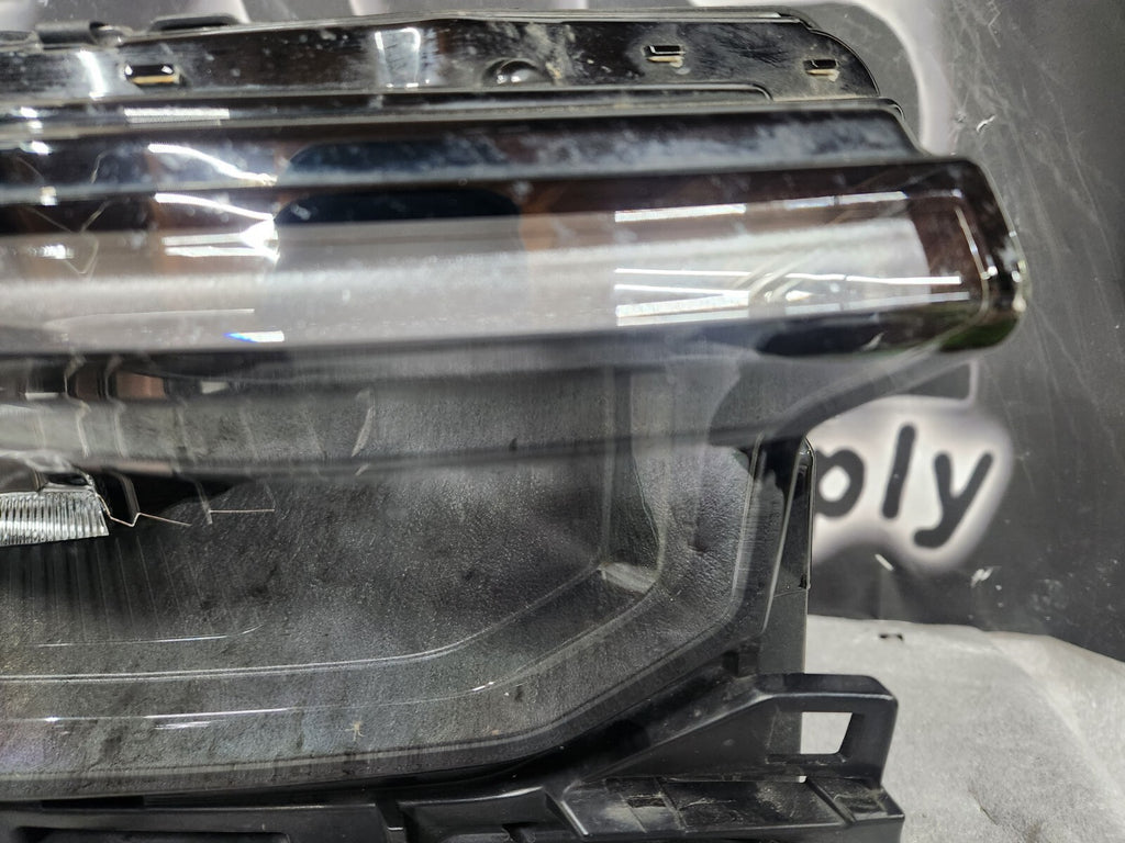 2021 2022 Jeep Grand Cherokee Right Passenger Side Full LED Black Headlight OEM