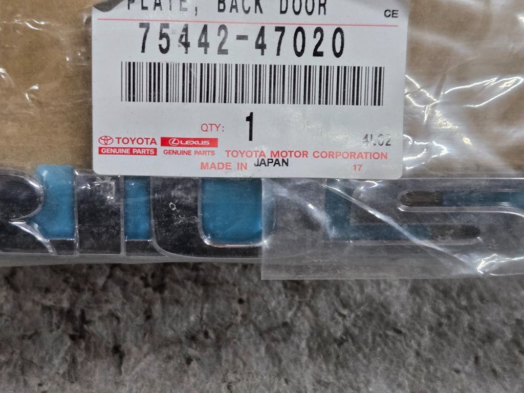 Genuine OEM Toyota 75442-47020 Rear Trunk Emblem Nameplate Badge 10-15 Prius