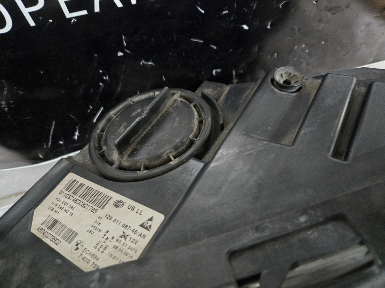 2014-2016 BMW 5-SERIES F10 528I 535I 550I M5 LEFT LH HEADLIGHT COMPLETE OEM