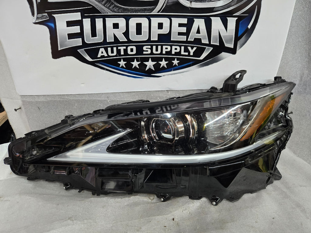 2019 2020 2021 LEXUS ES300H ES350 LEFT LH DRIVER LED HEADLIGHT OEM USED