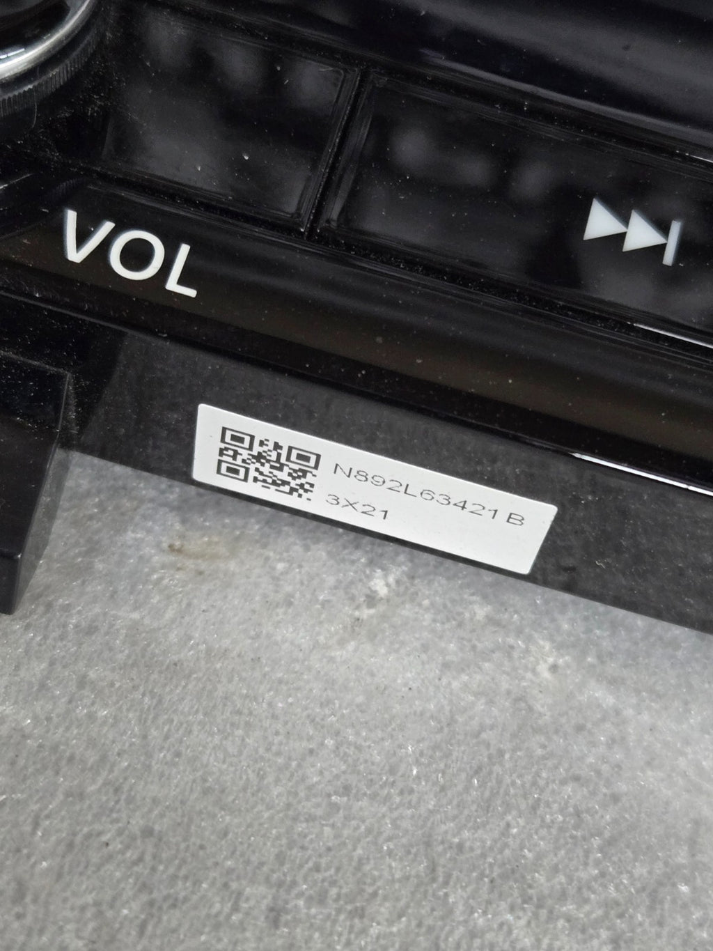 2024 NISSAN ROGUE DASH DASHBOARD CENTER DISPLAY SCREEN MONITOR OEM 28090-6RN2B
