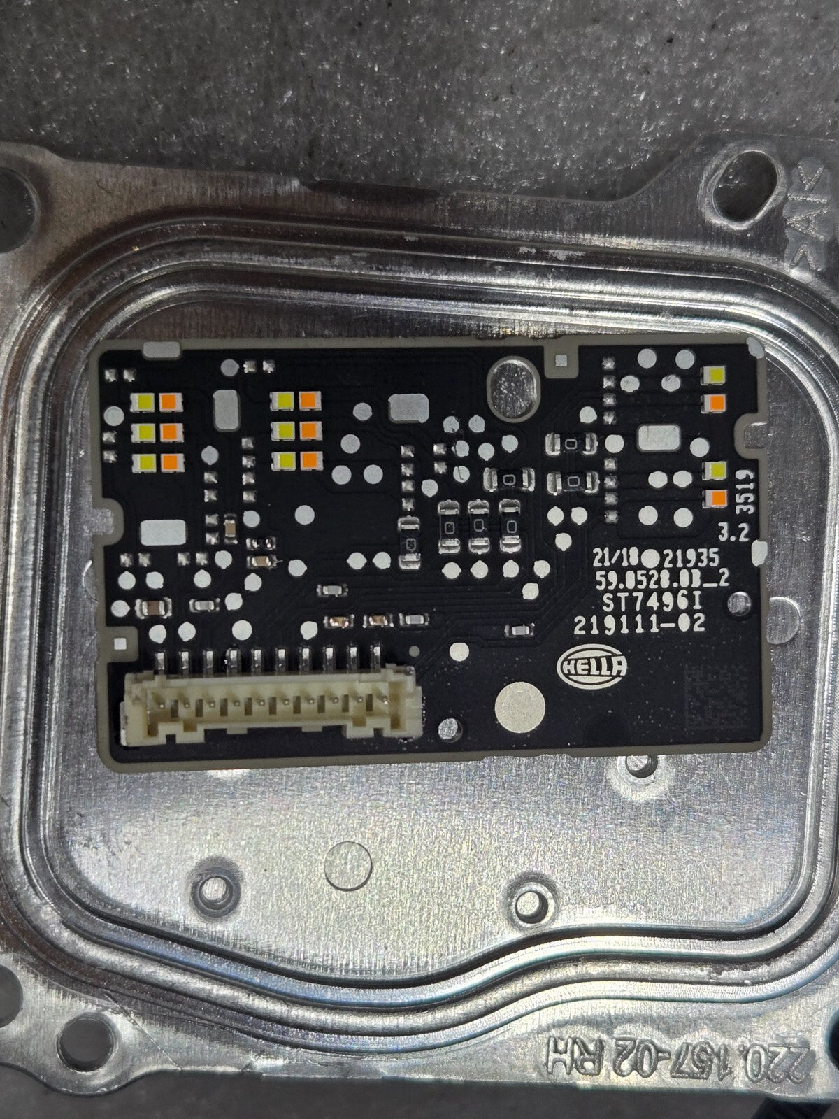 Volvo Hella LED Control Unit Module Headlight RH Right 219111-02 220157 OEM