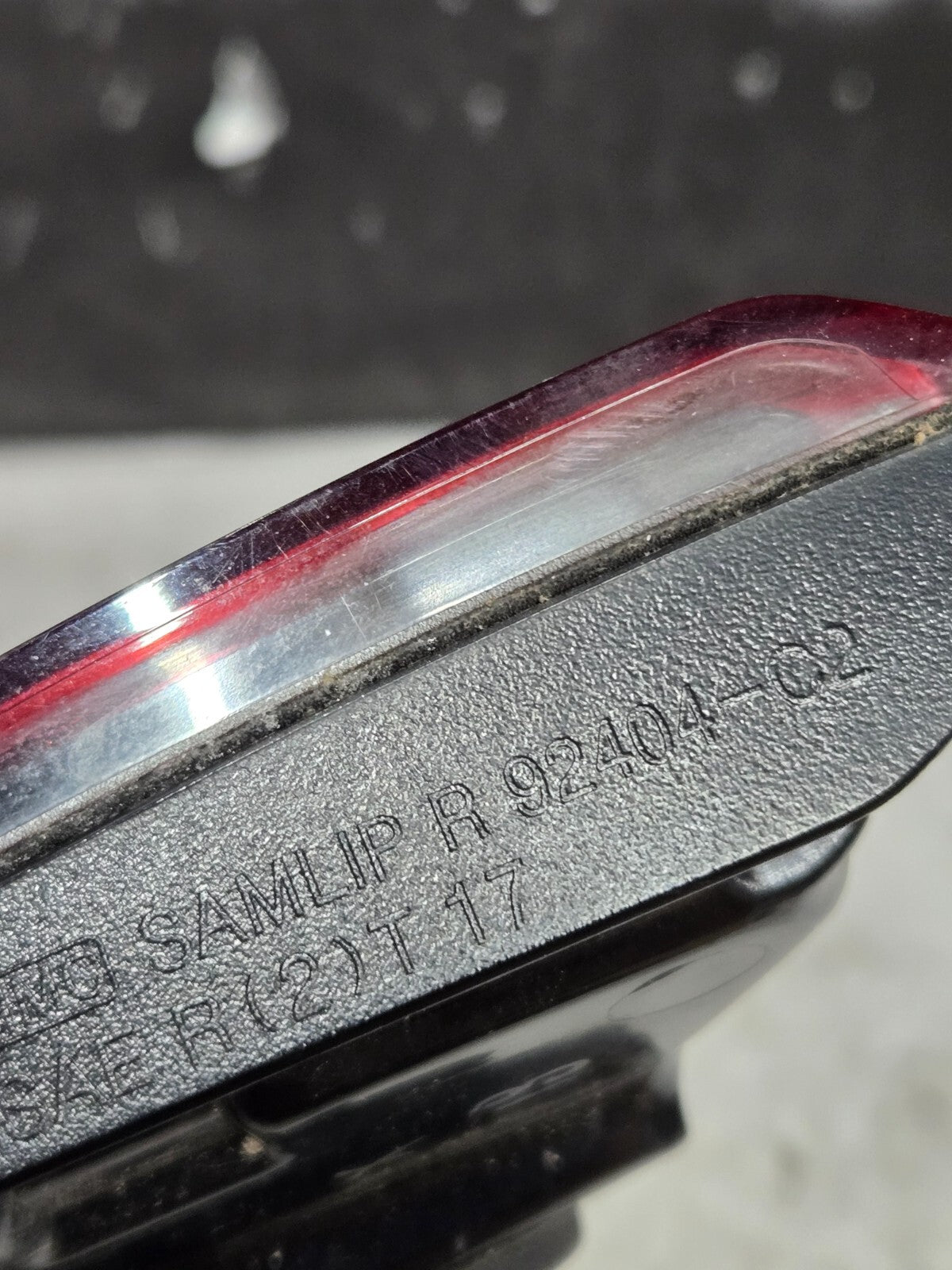 2018 2019 HYUNDAI SONATA PASSENGER RIGHT RH TAIL LIGHT LAMP OEM 92404-C2
