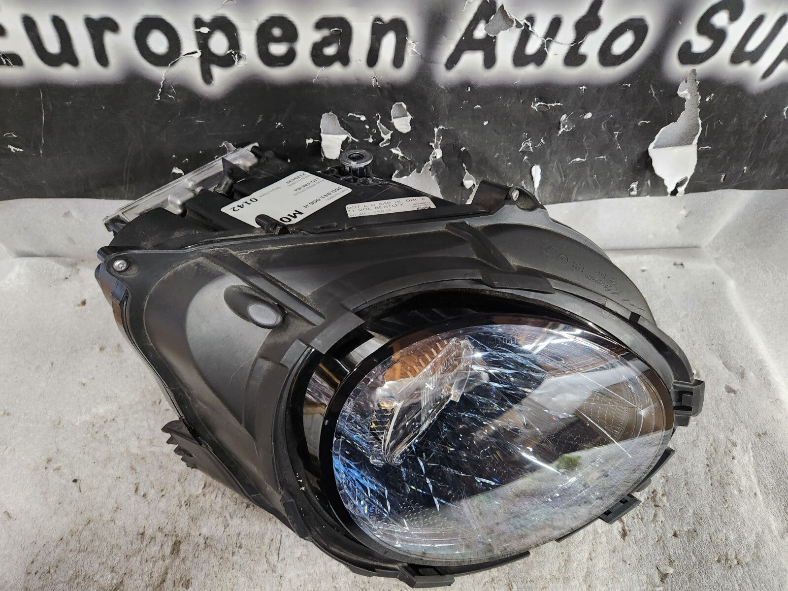 2020-2023 BENTLEY CONTINENTAL GT FRONT RIGHT RH PASSENGER SIDE HEADLIGHT OEM