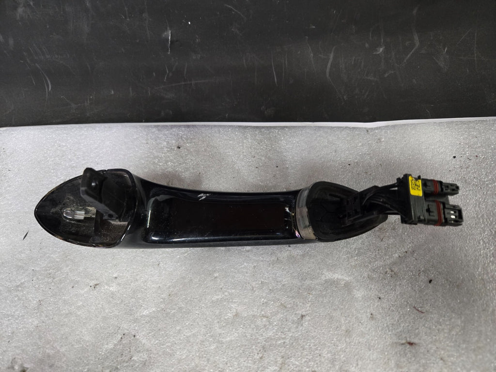 2010-2017 BMW 5 6 7 SERIES FRONT REAR LEFT DOOR HANDLE COMFORT ACCESS BLACK OEM