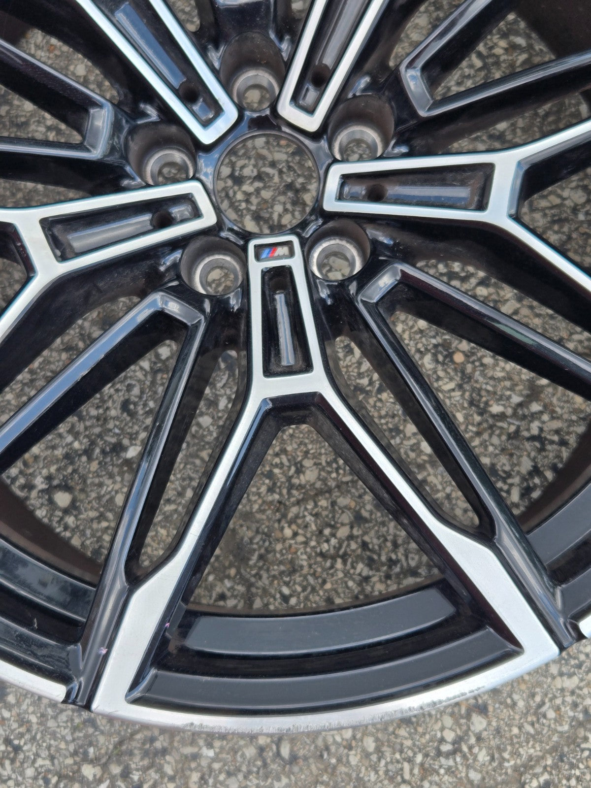 2021-2024 M4 M3 Rear BMW Polished Black/Silver OEM Wheel 20” Factory Rim 7882870