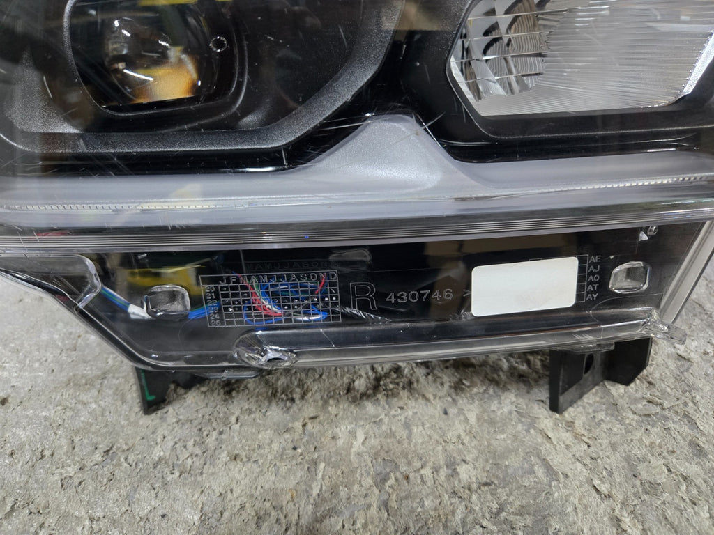 2021-2025 Dodge Durango Premium LED Black Headlight Right Passenger Side OEM