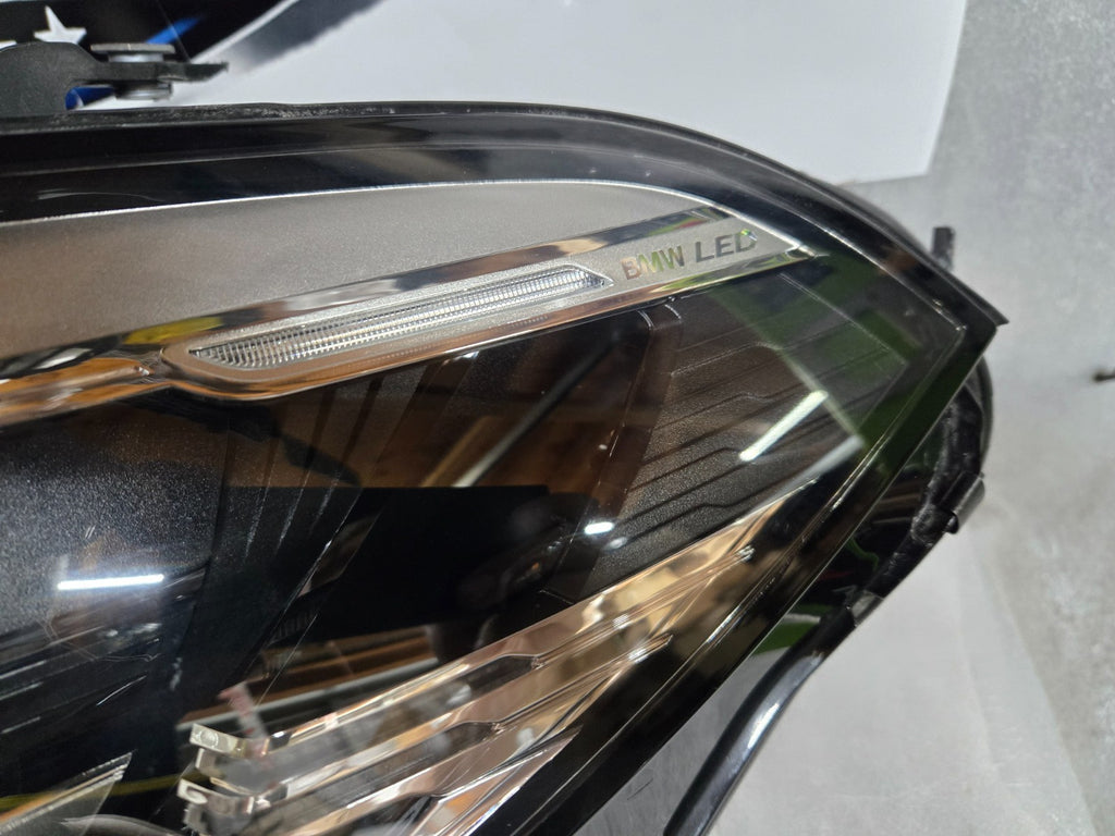 2019-2023 BMW X5 X6 G05 G06 Left Driver LED Headlight OEM 63117933337 COMPLETE!!