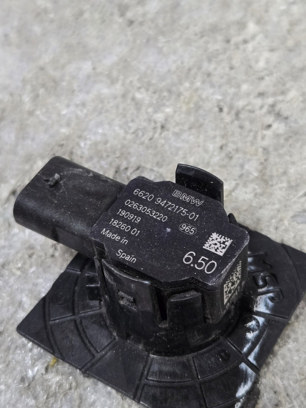 2021-2023 BMW 530i 540i M550i G30 REAR BUMPER PARKING PARK ASSIST PDC SENSOR OEM